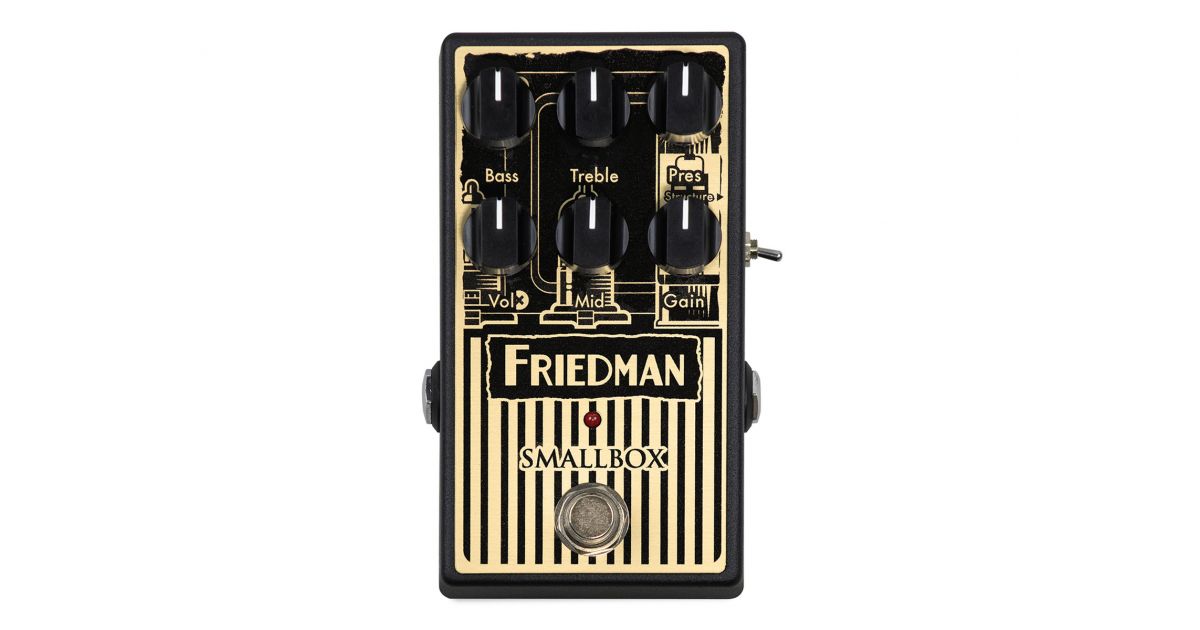 Friedman Smallbox ギターエフェクター ◁ Педаль Friedman SMALLBOX PEDAL • лучшая цена • купить в